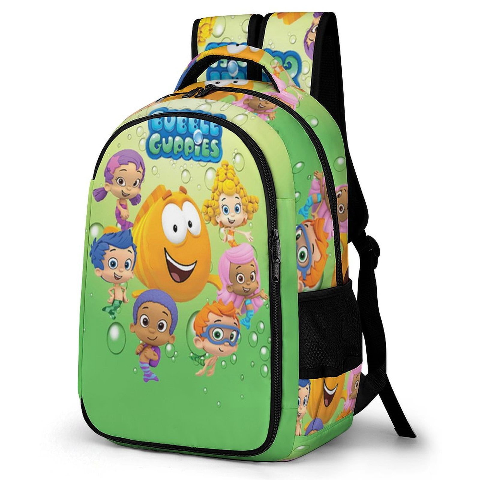 Bubble Guppies Backpack Multipurpose Daypack Large Capacity Student ...
