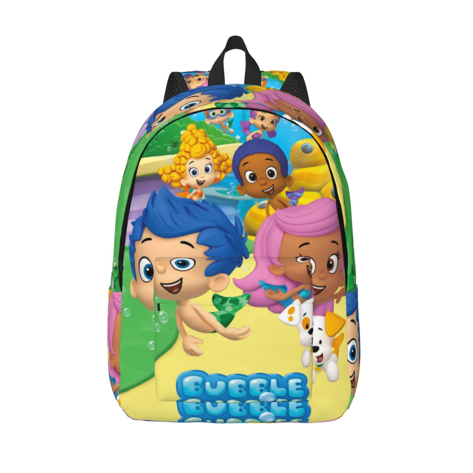 Bubble Guppies Backpack Unisex Daypack Student Schoolbag Satchel ...