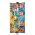 thumbnail image 1 of Bubble Guppies Beach Towel Quick Drying Microfiber Lightweight 30"x60" Birthday Gift, 1 of 5