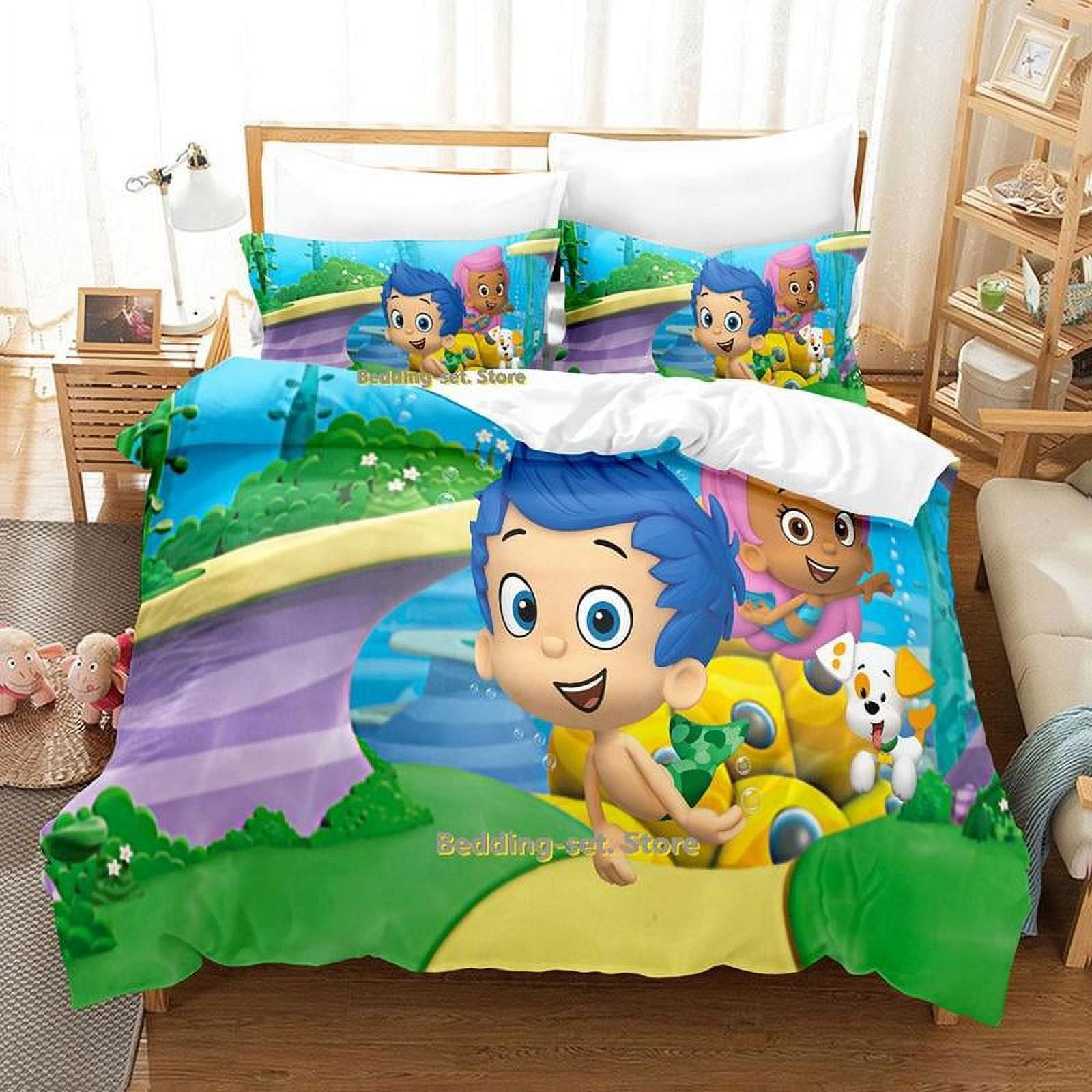 Bubble Guppies Bedding Set Single Twin Full Queen King Size Bed Set ...