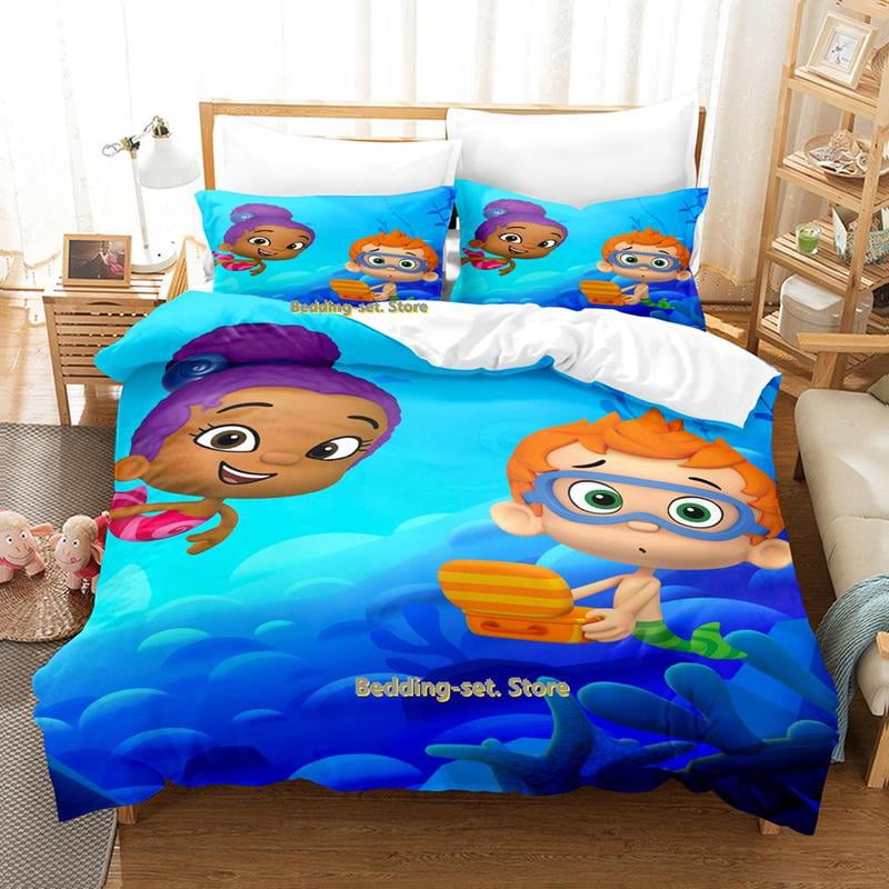 Bubble Guppies Bedding Set Single Twin Full Queen King Size Bed Set ...