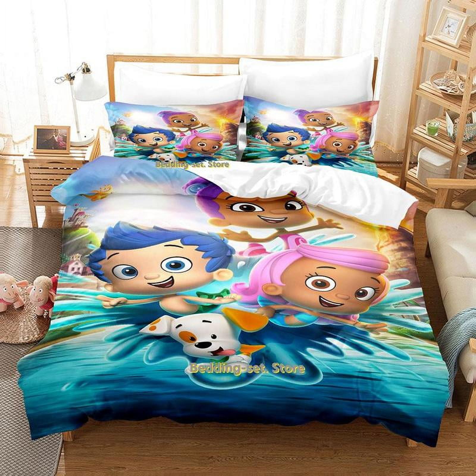 Bubble Guppies Bedding Set Single Twin Full Queen King Size Bed Set ...