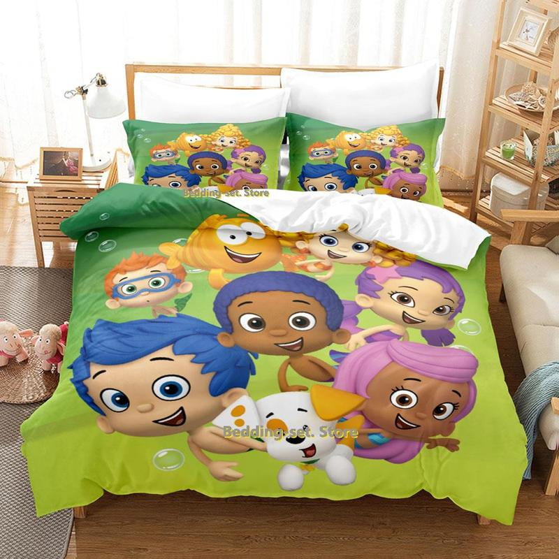 Bubble Guppies Bedding Set Single Twin Full Queen King Size Bed Set ...