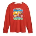 thumbnail image 1 of Bubble Guppies - Bub Bub Bubble Gup Gup Guppies - Toddler And Youth Long Sleeve Graphic T-Shirt, 1 of 5