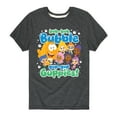 thumbnail image 1 of Bubble Guppies - Bub Bub Bubble Gup Gup Guppies - Toddler And Youth Short Sleeve Graphic T-Shirt, 1 of 5