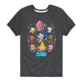 thumbnail image 1 of Bubble Guppies - Bubble Grid - Toddler And Youth Short Sleeve Graphic T-Shirt, 1 of 5