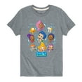 thumbnail image 1 of Bubble Guppies - Bubble Grid - Toddler And Youth Short Sleeve Graphic T-Shirt, 1 of 5