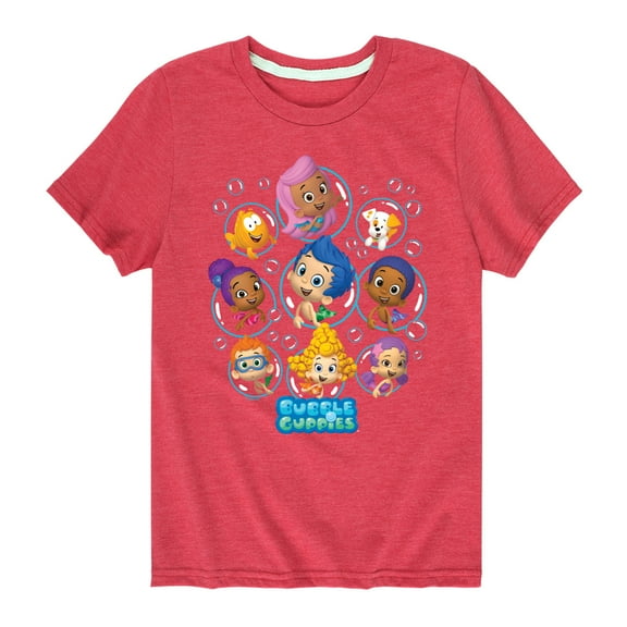 Bubble Guppies - Bubble Grid - Toddler And Youth Short Sleeve Graphic T-Shirt