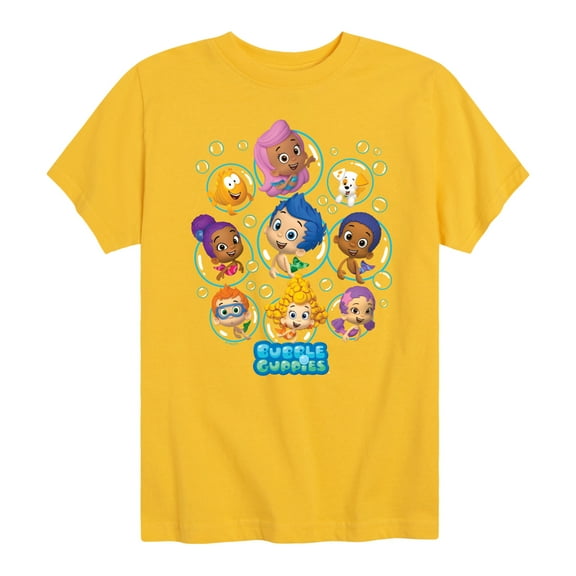 Bubble Guppies - Bubble Grid - Toddler And Youth Short Sleeve Graphic T-Shirt