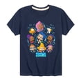 thumbnail image 1 of Bubble Guppies - Bubble Grid - Toddler And Youth Short Sleeve Graphic T-Shirt, 1 of 5