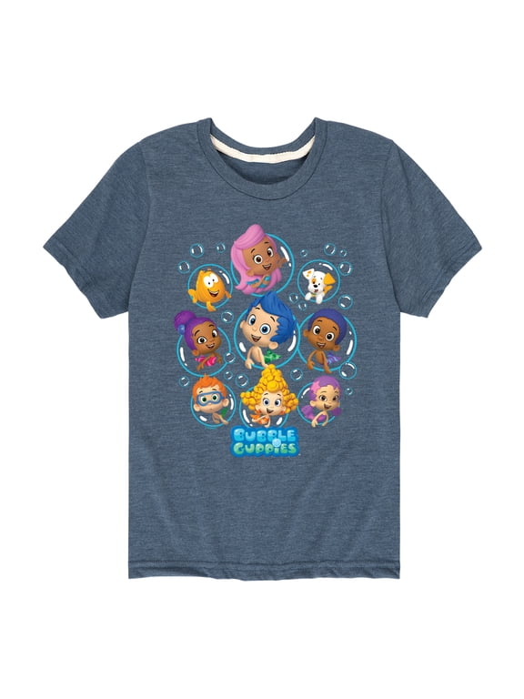 Bubble Guppies - Bubble Grid - Toddler And Youth Short Sleeve Graphic T-Shirt