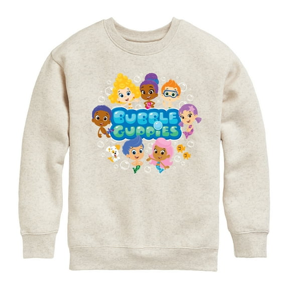 Bubble Guppies - Bubble Guppies Group - Toddler And Youth Crewneck Fleece Sweatshirt
