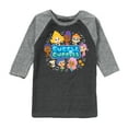 thumbnail image 1 of Bubble Guppies - Bubble Guppies Group - Toddler And Youth Raglan Graphic T-Shirt, 1 of 4