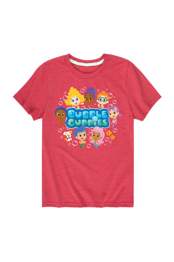 Bubble Guppies - Bubble Guppies Group - Toddler And Youth Short Sleeve Graphic T-Shirt