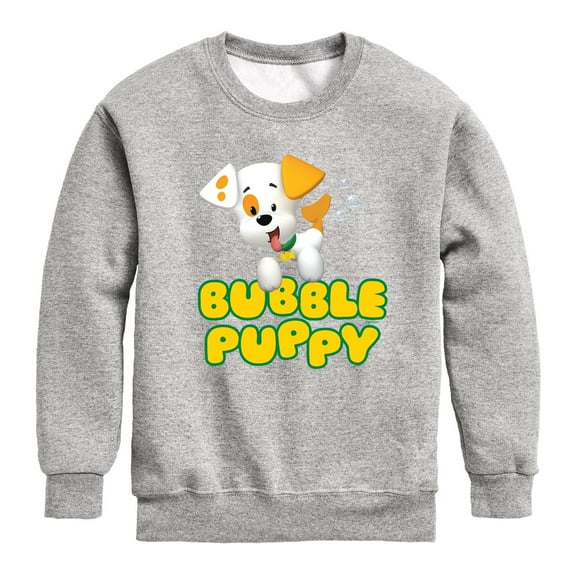 Bubble Guppies - Bubble Puppy - Toddler And Youth Crewneck Fleece Sweatshirt