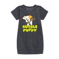 thumbnail image 1 of Bubble Guppies - Bubble Puppy - Toddler And Youth Girls Fleece Dress, 1 of 4