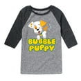 thumbnail image 1 of Bubble Guppies - Bubble Puppy - Toddler And Youth Raglan Graphic T-Shirt, 1 of 4