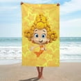 thumbnail image 1 of Bubble Guppies Deema Microfiber Beach Towel Soft Absorbent Quick-Dry Bath Towels 130x80cm for Kids And Adults for Bathroom Shower,Guests,Pool Swimming,Gym,Camp,Travel, 1 of 8
