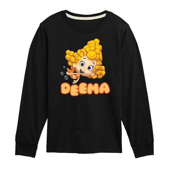 Bubble Guppies - Deema - Toddler And Youth Long Sleeve Graphic T-Shirt