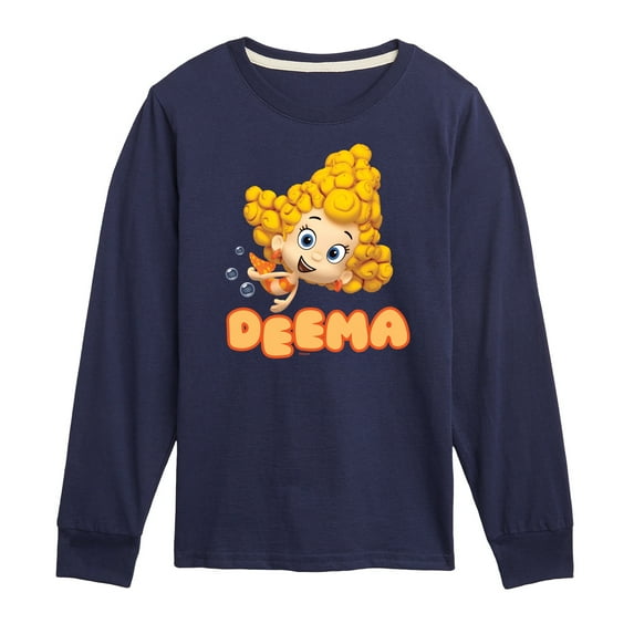 Bubble Guppies - Deema - Toddler And Youth Long Sleeve Graphic T-Shirt