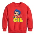 thumbnail image 1 of Bubble Guppies - Gil - Toddler And Youth Crewneck Fleece Sweatshirt, 1 of 5