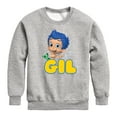 thumbnail image 1 of Bubble Guppies - Gil - Toddler And Youth Crewneck Fleece Sweatshirt, 1 of 5