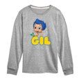 thumbnail image 1 of Bubble Guppies - Gil - Toddler And Youth Long Sleeve Graphic T-Shirt, 1 of 5