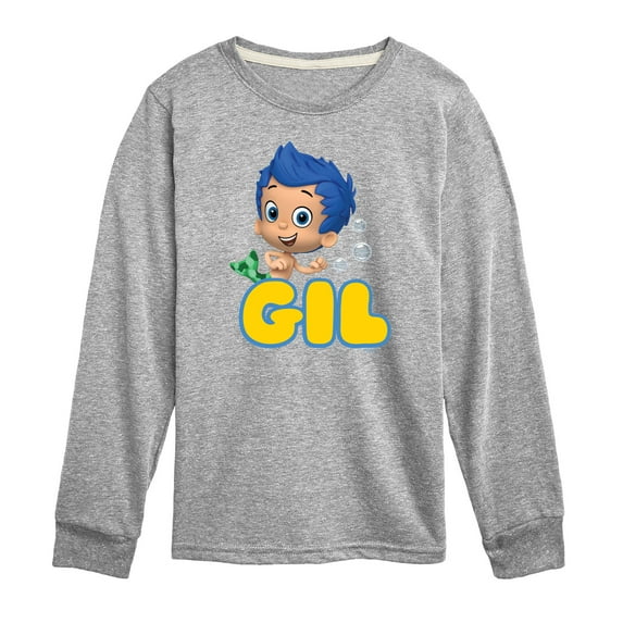 Bubble Guppies - Gil - Toddler And Youth Long Sleeve Graphic T-Shirt