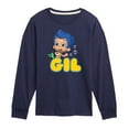 thumbnail image 1 of Bubble Guppies - Gil - Toddler And Youth Long Sleeve Graphic T-Shirt, 1 of 5