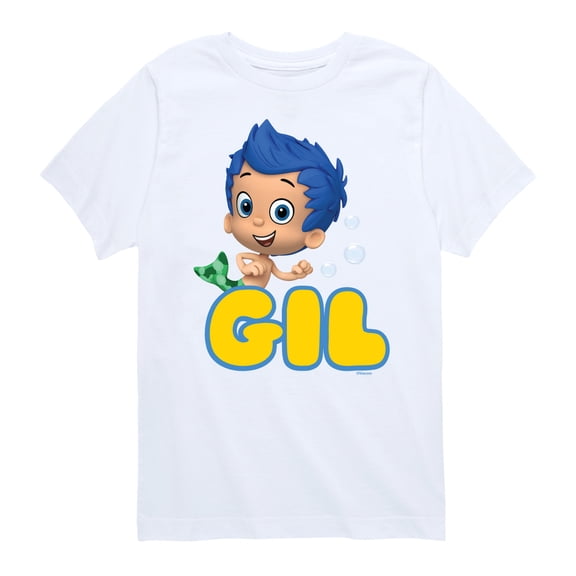 Bubble Guppies - Gil - Toddler And Youth Short Sleeve Graphic T-Shirt