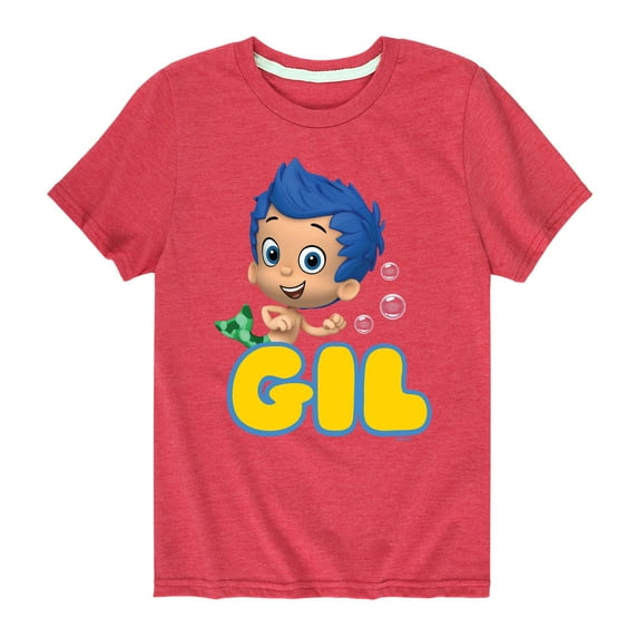 Bubble Guppies - Gil - Toddler And Youth Short Sleeve Graphic T-Shirt