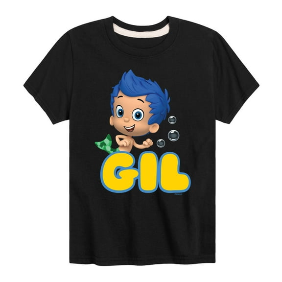 Bubble Guppies - Gil - Toddler And Youth Short Sleeve Graphic T-Shirt