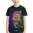 thumbnail image 1 of Bubble Guppies Goby Teen T-Shirt Crewneck Short Sleeve Double-Sided Print Summer Tee Shirts Top For Youth Boys Girls Children Medium, 1 of 7