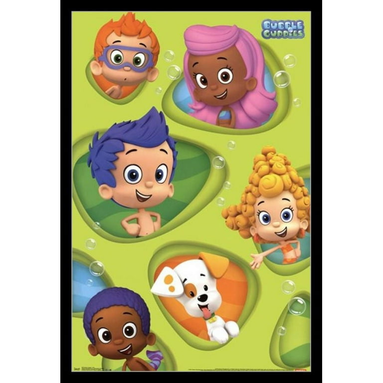 Bubble Guppies - Grid Laminated & Framed Poster Print (24 x 36)