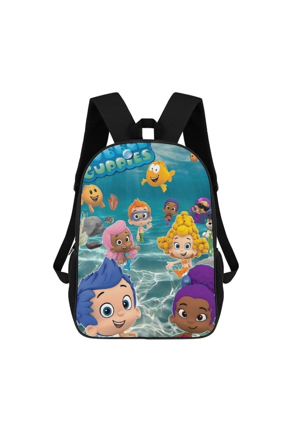Bubble Guppies Large capacity travel backpack/laptop backpack 17inch