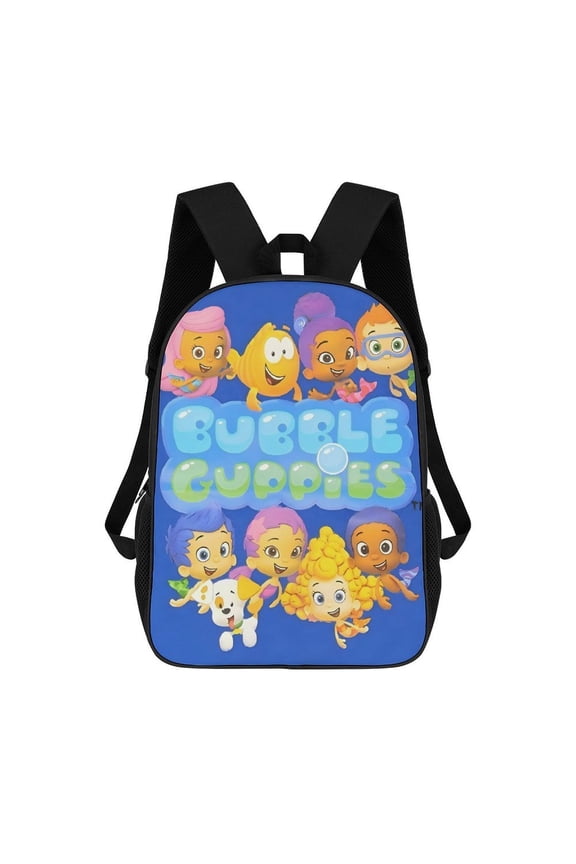 Bubble Guppies Large capacity travel backpack/laptop backpack 17inch