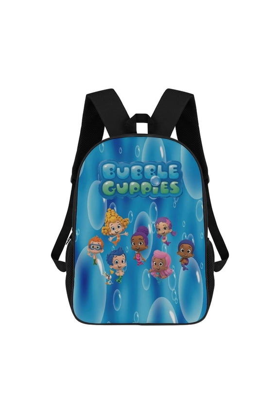 Bubble Guppies Large capacity travel backpack/laptop backpack 17inch