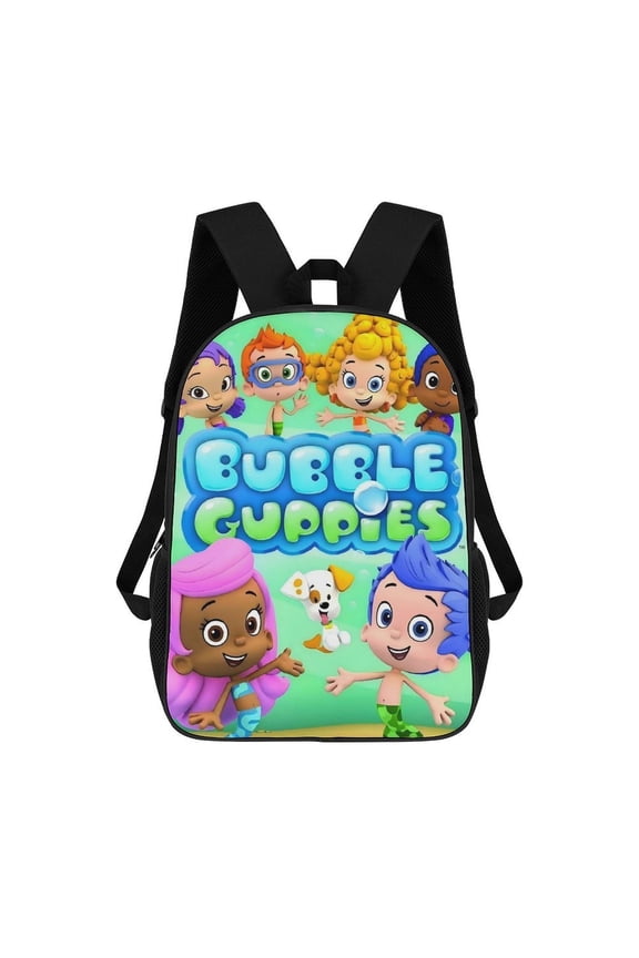 Bubble Guppies Large capacity travel backpack/laptop backpack 17inch