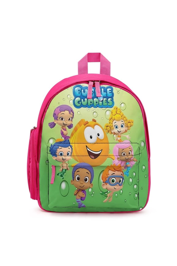 Bubble Guppies Lightweight Backpack Shoulder Bags Travel Hiking Daypack Backpacks