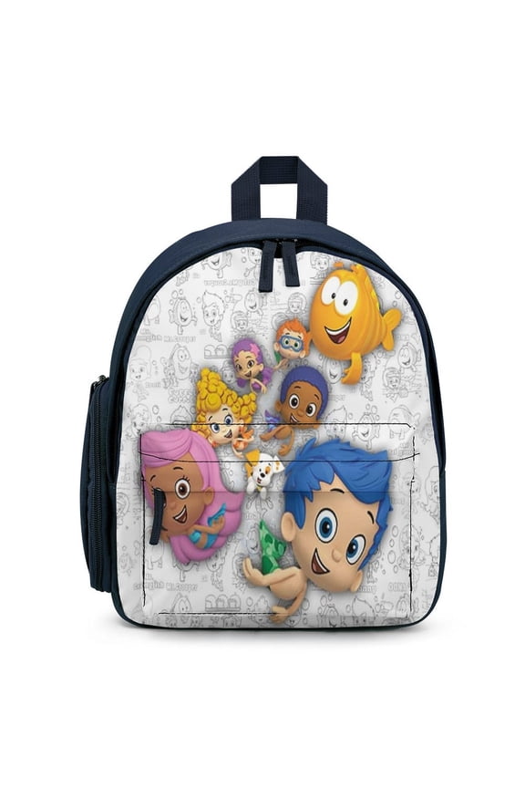 Bubble Guppies Lightweight Backpack Shoulder Bags Travel Hiking Daypack Backpacks