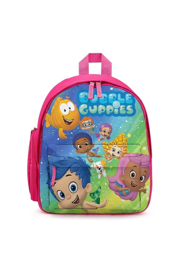 Bubble Guppies Lightweight Backpack Shoulder Bags Travel Hiking Daypack Backpacks