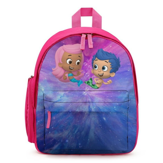 Bubble Guppies Molly Gil Backpack Lightweight Adjustable Daypack Schoolbag Bookbag Shoulders Bag