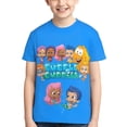 thumbnail image 1 of Bubble Guppies Molly Gil Teen T-Shirt Crewneck Short Sleeve Double-Sided Print Summer Tee Shirts Top For Youth Boys Girls Children Small, 1 of 7