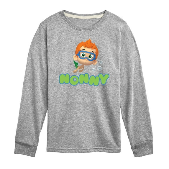 Bubble Guppies - Nonny - Toddler And Youth Long Sleeve Graphic T-Shirt