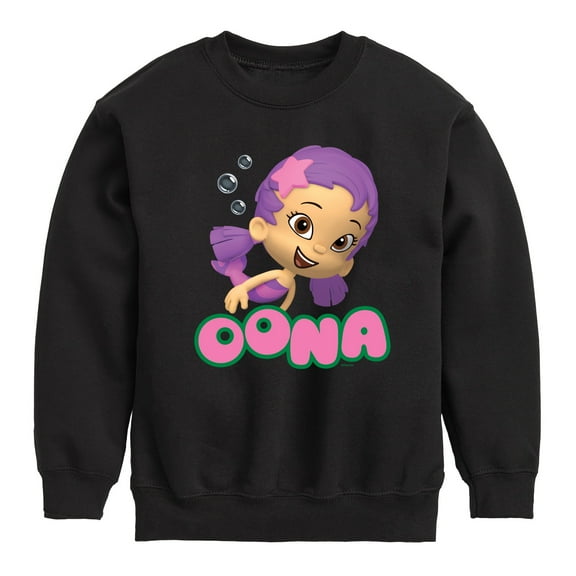 Bubble Guppies - Oona - Toddler And Youth Crewneck Fleece Sweatshirt