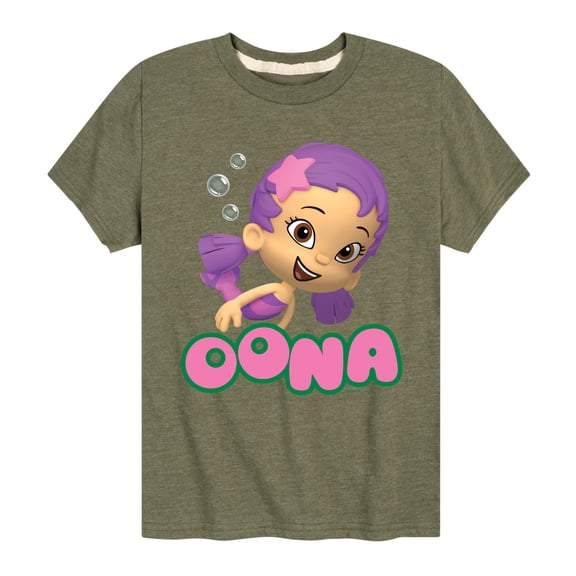 Bubble Guppies - Oona - Toddler And Youth Short Sleeve Graphic T-Shirt
