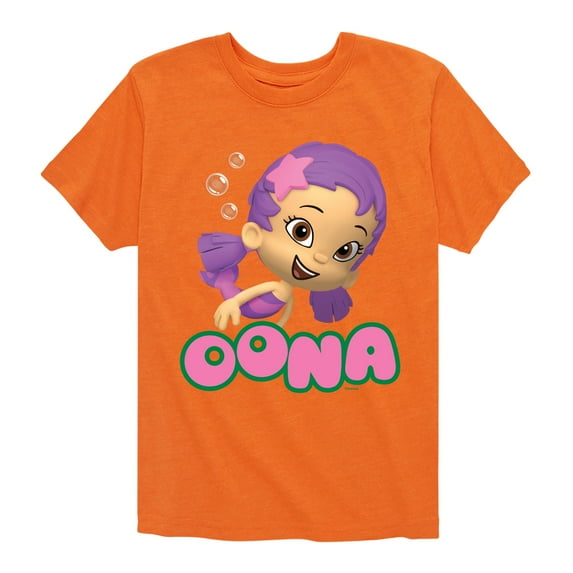 Bubble Guppies - Oona - Toddler And Youth Short Sleeve Graphic T-Shirt