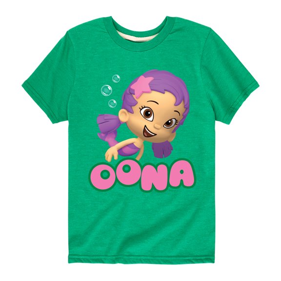 Bubble Guppies - Oona - Toddler And Youth Short Sleeve Graphic T-Shirt