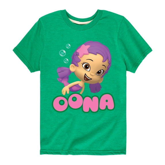 Bubble Guppies - Oona - Toddler And Youth Short Sleeve Graphic T-Shirt