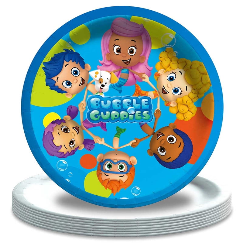 Bubble Guppies Plates Party Supplies Birthday Decorations Tableware ...